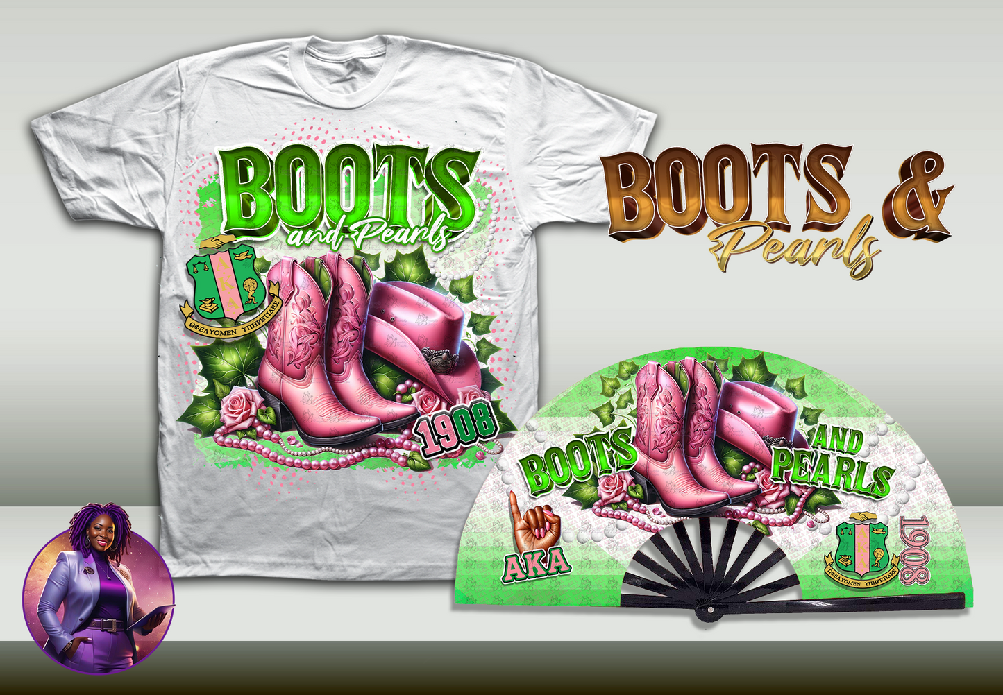 Divine Nine Sorority T/Shirt Fan Bundle